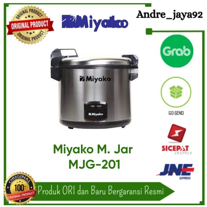 RICE COOKER PENANAK NASI JUMBO MIYAKO MJG201