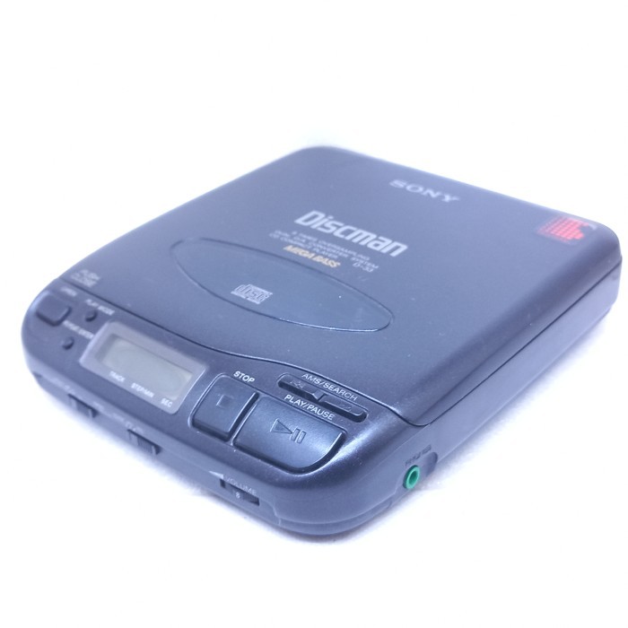 Discman Sony D-33 pemutar musik portable CD audio player