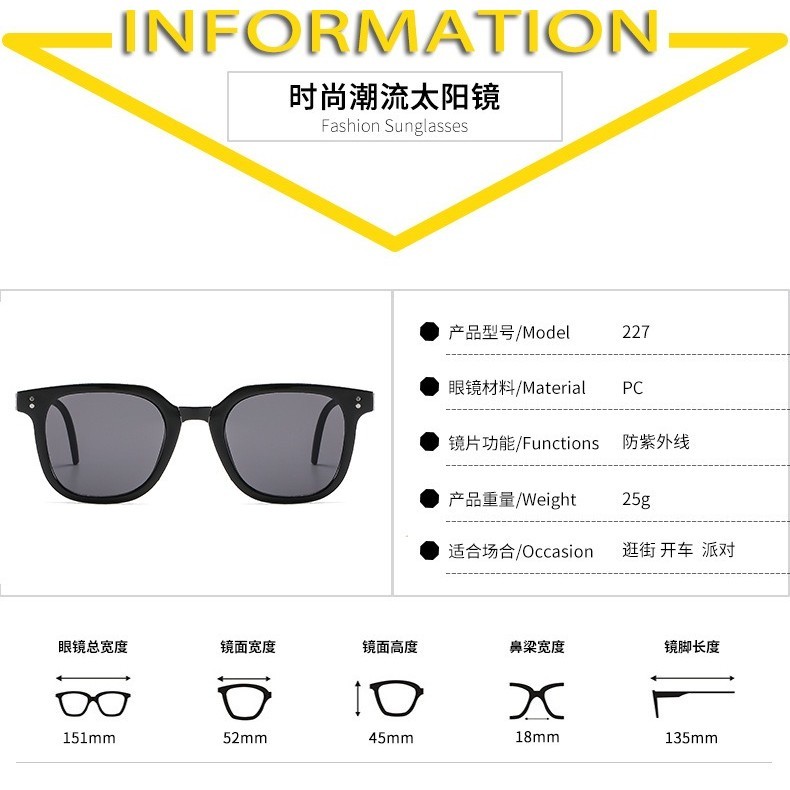 	 Kacamata Hitam Minus Fashion Korea Retro Anti Blue Light anti Radiasi Model untuk Pria dan Wanita XH Hitam Minus 3	
