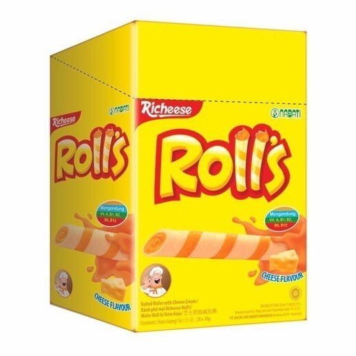 

nabati rolls 1box isi 20