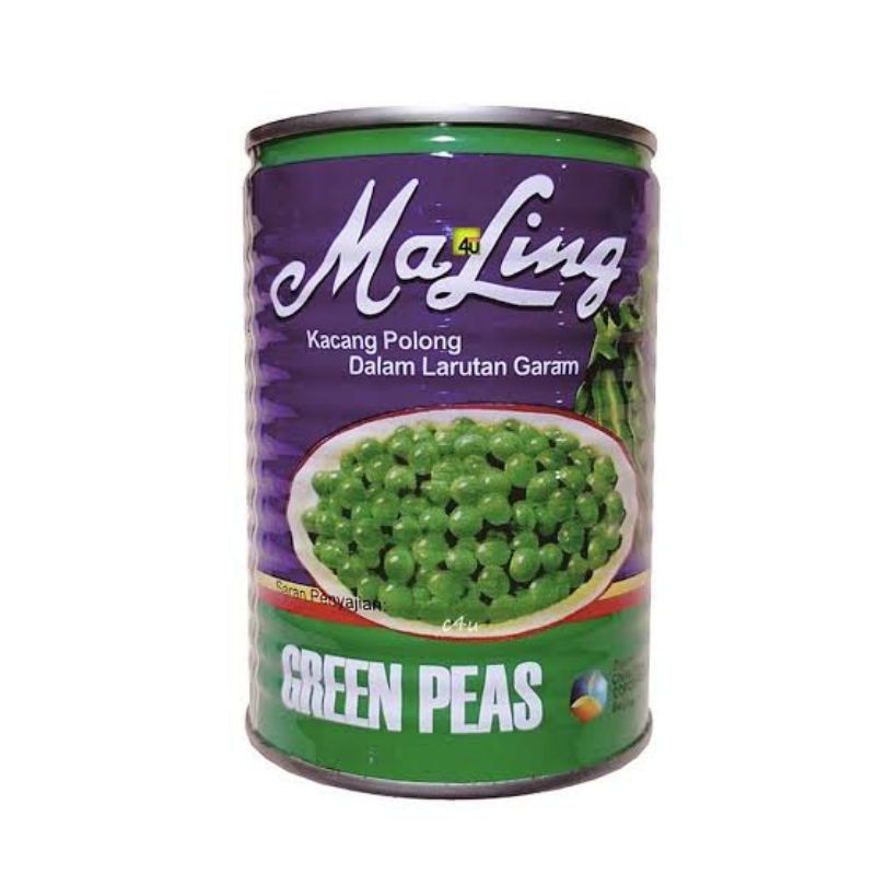 

Ma Ling Kacang Polong Green Peas 397gr