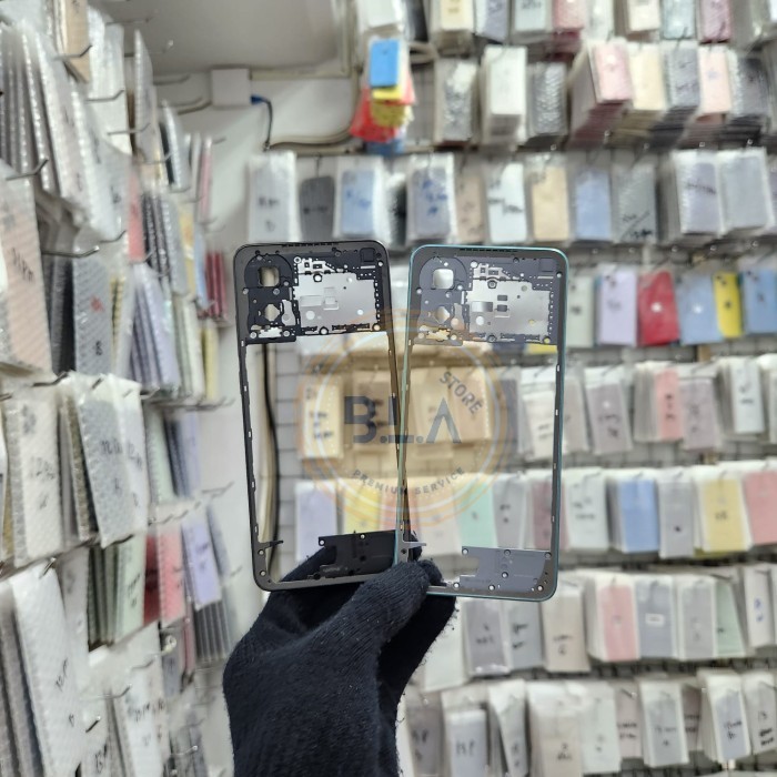 BEZEL TUTUP MESIN TULANG TENGAH BEZEL OPPO A78 4G CPH2565