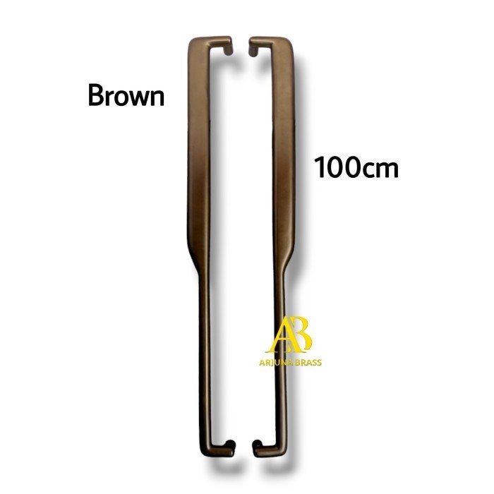 Handle pintu / Gagang Pintu pull Kuningan 100cm - Brown