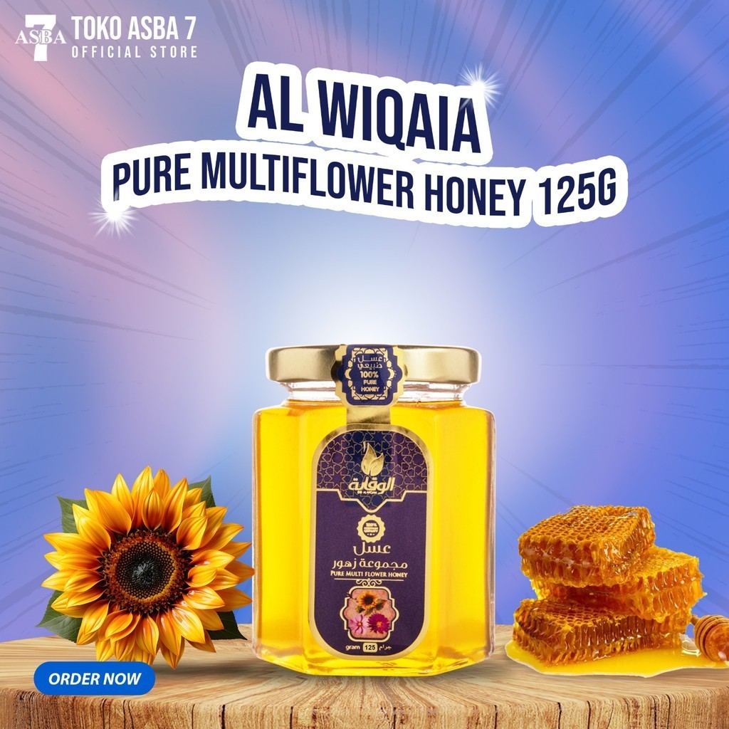 

AL WIQAIA PURE MULTI FLOWER HONEY 125GR