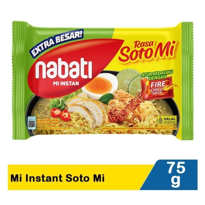 

[Kalimantan] NABATI Mi Instan Rasa Soto Mie