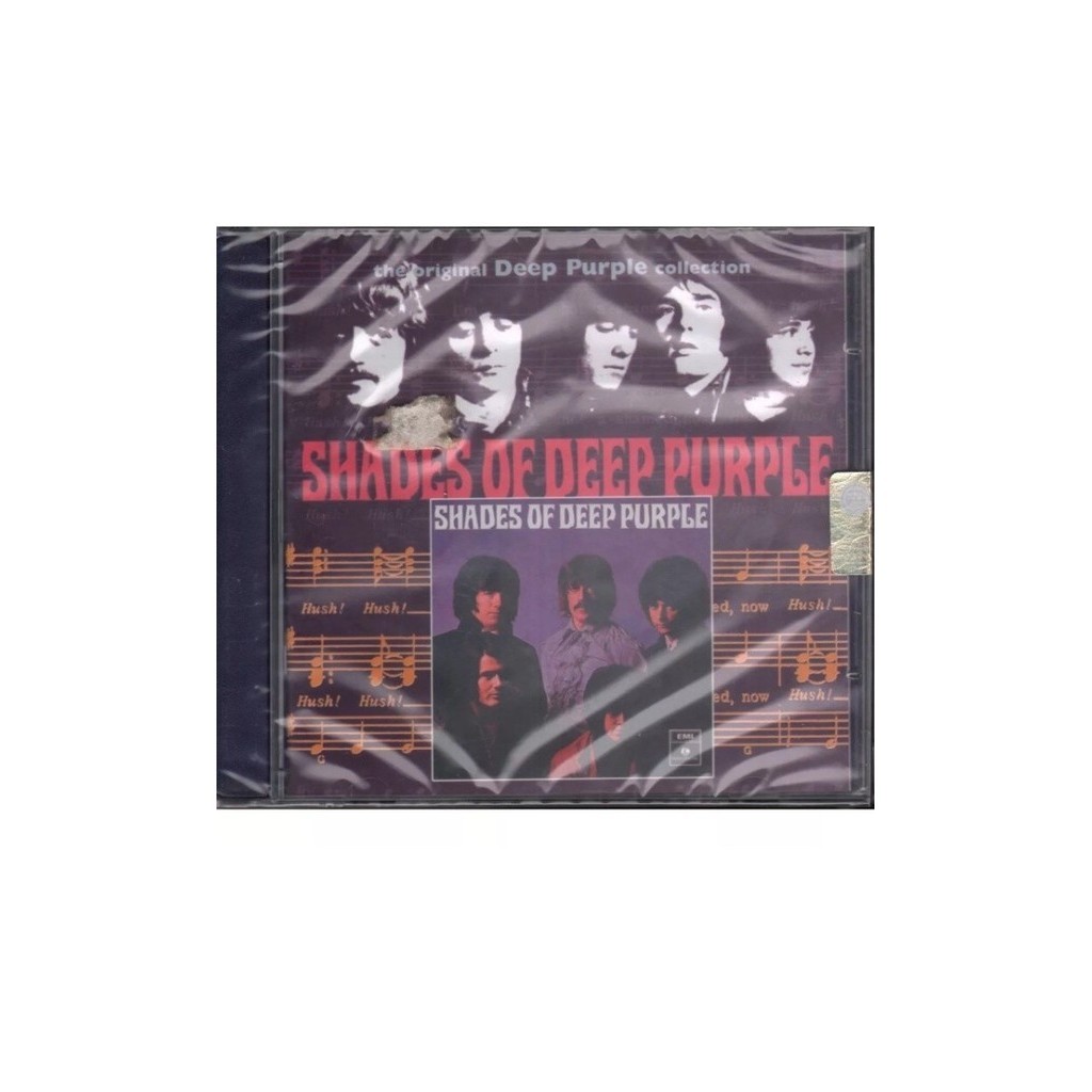 CD ORIGINAL DEEP PURPLE - SHADES OF DEEP PURPLE IMPORT EUROPE