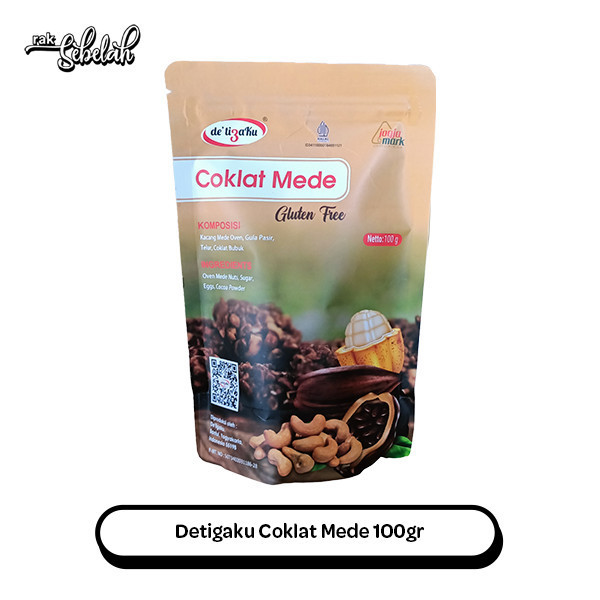 

Detigaku Coklat Kacang Mede 100g - Gluten Free Chocolate Cashew Snack