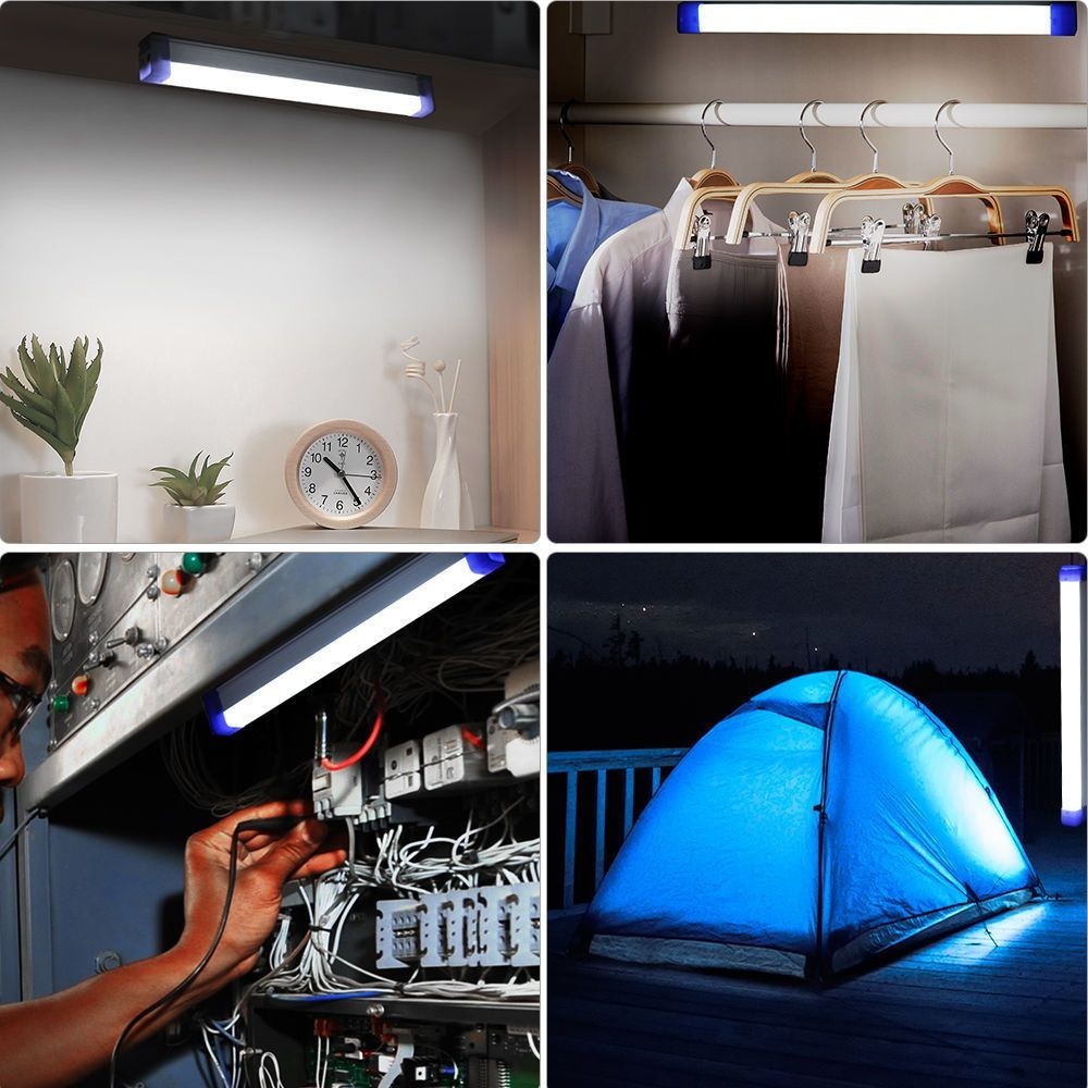 Lampu Emergency USB 30-120 Watt Portable Neon LED Panjang T7