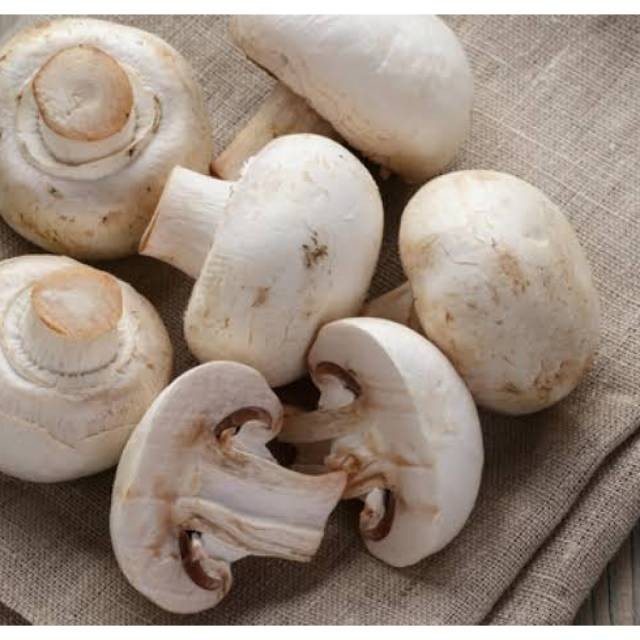 

Jamur Champignon/ Jamur Kancing Segar Murah - 500 Gram