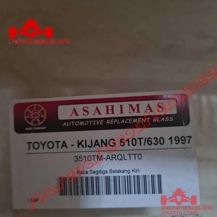 Kaca Segitiga Ventilasi Mati Tengah Toyota Kijang Kapsul Asahi Mas