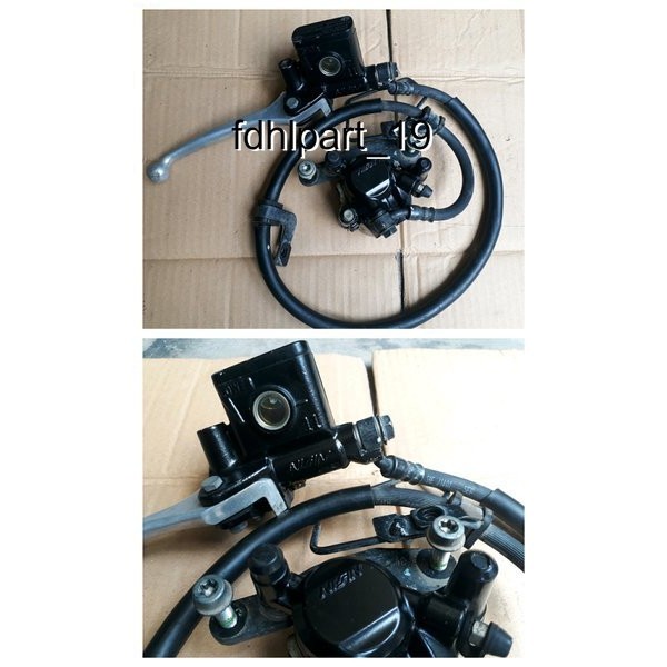 Master Kaliper Pala Babi Rem Set Depan Honda Beat Iss Eco FI Nissin Ori AHM