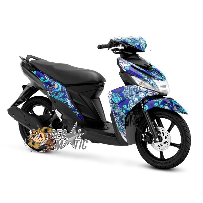 Stiker Mio M3 Full Body Decal Mio S Full Body Variasi Motor Full body Mio Z - Mio M3 125 - Batik Zel