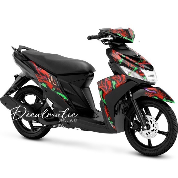 Stiker Mio M3 Full Body Decal Mio Z Full Body Variasi Motor Full body Mio125 Grafity