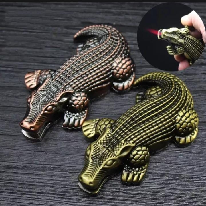 Paling diminati  Korek Api Bara las Mancis LAS MOTIF BUAYA Lighter - Hight Quality - Korek Api Exclu