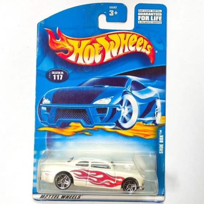 Hot Wheels Shoe Box putih 2000