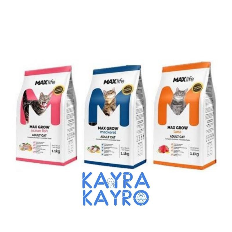 MaxLife Adult Cat 1.1 kg - Makanan Kucing Dewasa