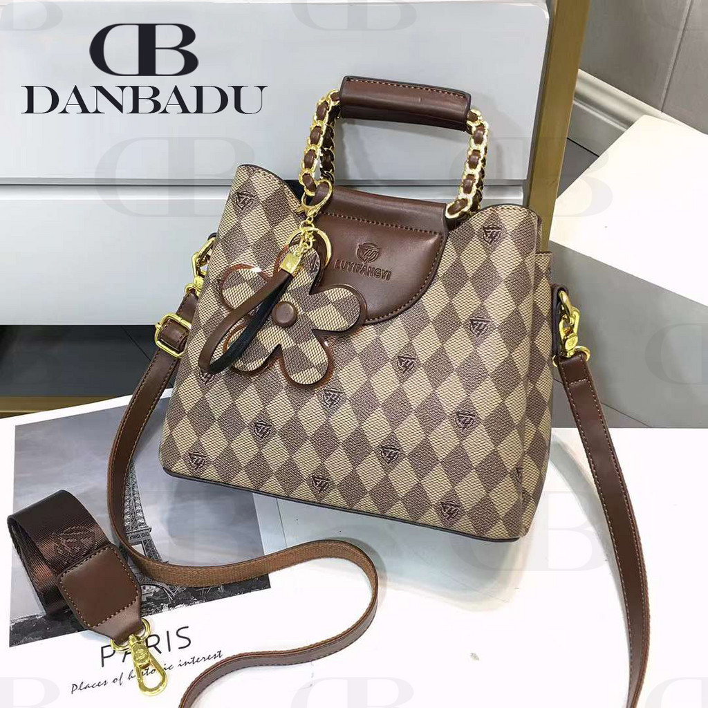 DANBADU Lissy Handbag Tas Top Handle Fashion Wanita Cantik Mewah Import