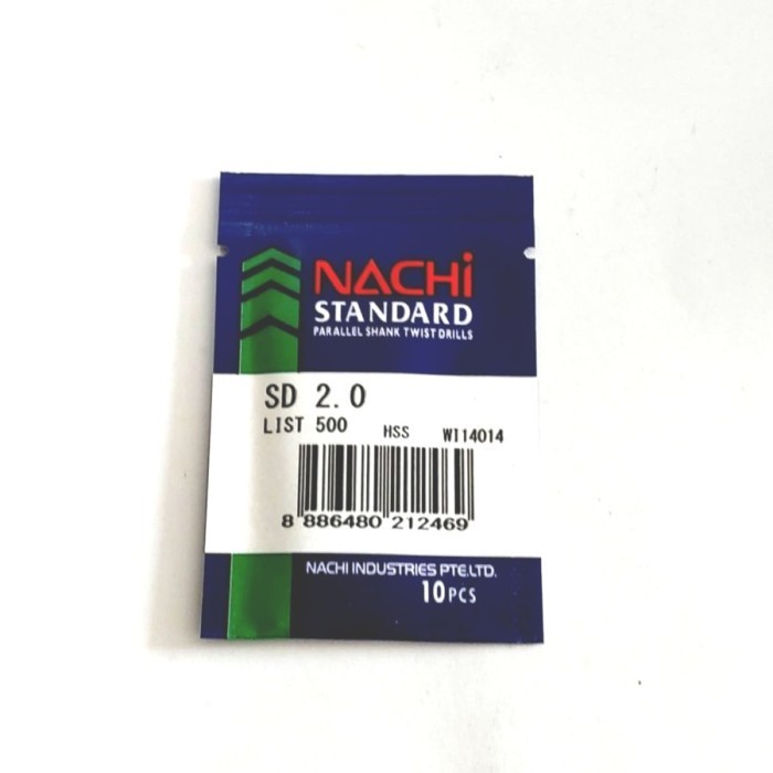 NACHI 2.0 MM MATA BOR BESI HSS
