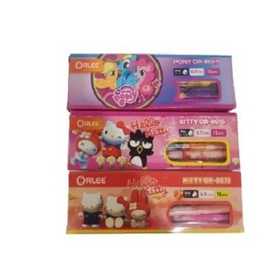 

Chris - 12 Pcs / Pulpen Karakter H3ll0 K1tty Orlee OR-8015