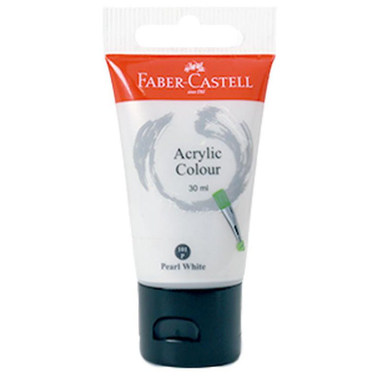 

Gramedia Jambi - FABER-CASTELL ACRYLIC COLOUR 30 ML PEARL WHITE