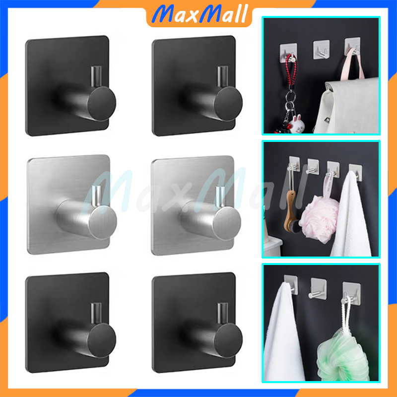 Gantungan Baju Besi Tempel Dinding Hook Stainless Steel Gantungan Baju Stainless Steel Tempel Dindin