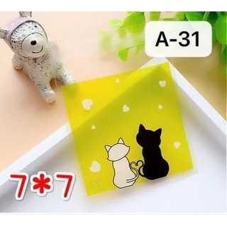 

100% Ori TERLENGKAP&TERMURAH - COOKIES BAG / PLASTIK COOKIES MOTIF 7x10 A-31
