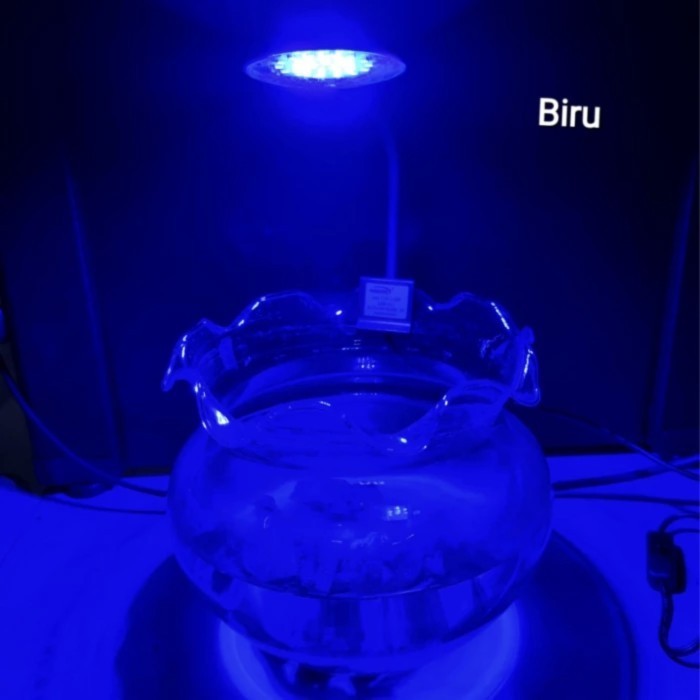 Lampu Jepit Kecil Aquarium Aquascape Mini Lamp 3 Mode Toples SAKKAI PRO LED 311 Murah Biru Putih
