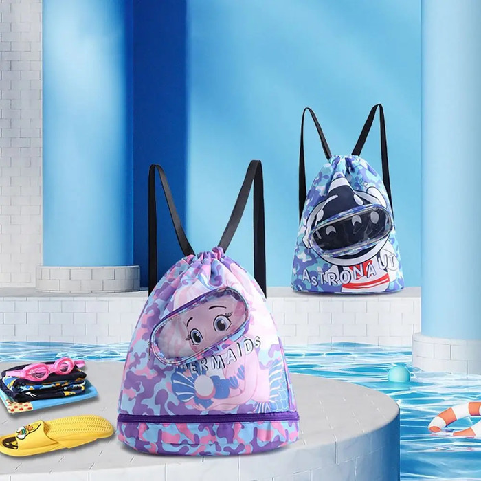 Tas Renang Anak Tas Berenang Ransel Anak Anti Air Waterproof - T.Renang Cewek