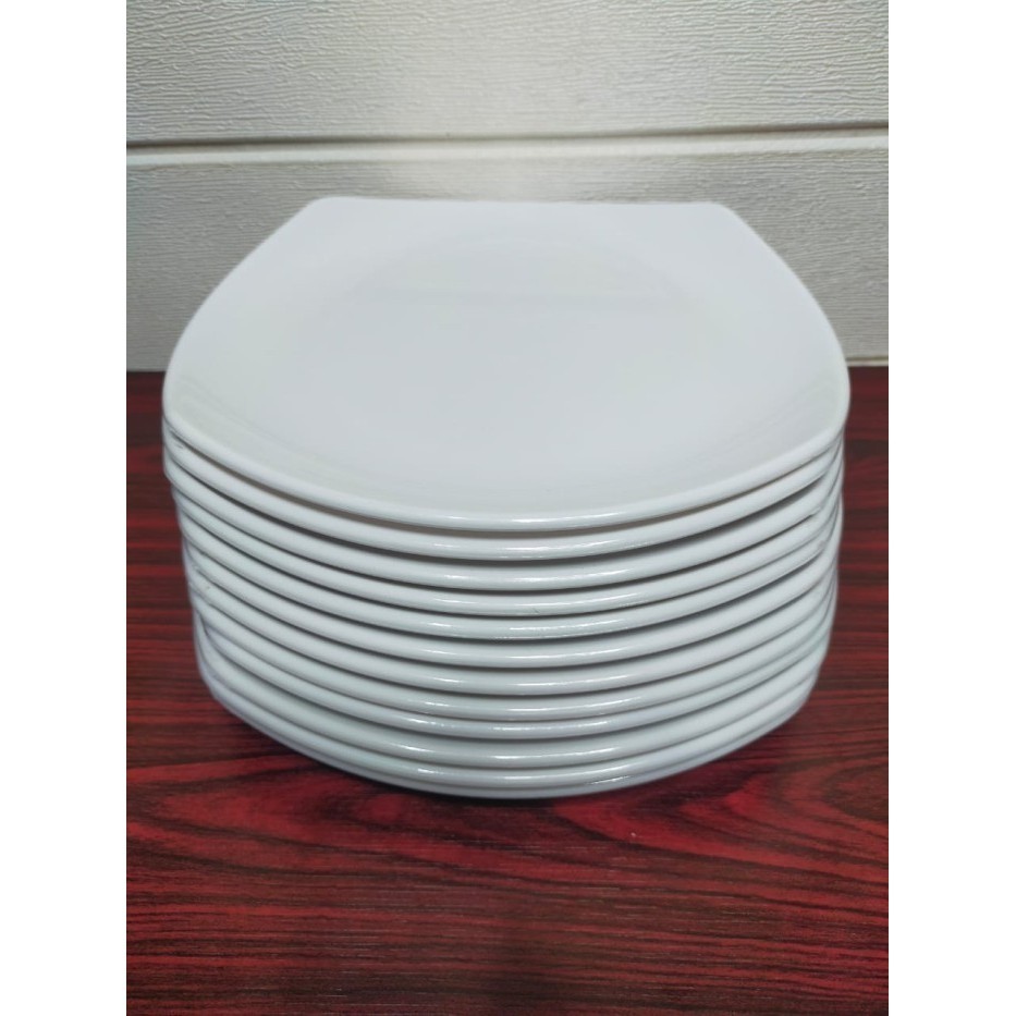 Piring Melamin Kotak (Dinner Ware) Piring Kotak, Piring Makan, Piring Kotak Polos, Piring Cantik, Pi