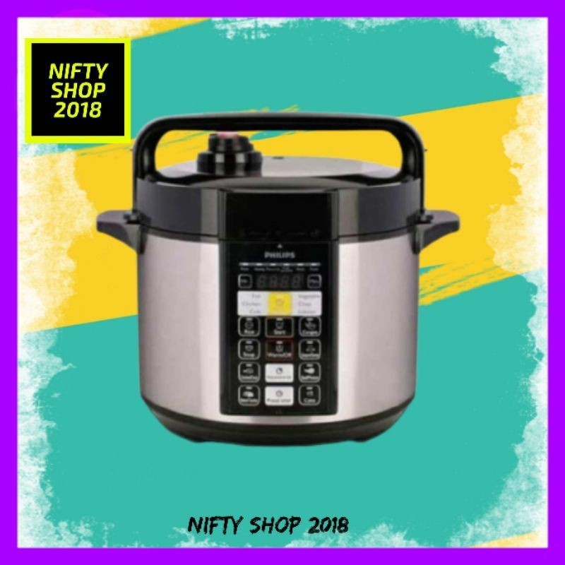 Philips HD2136 Electric Pressure Cooker 5L Alat Presto Listrik Garansi