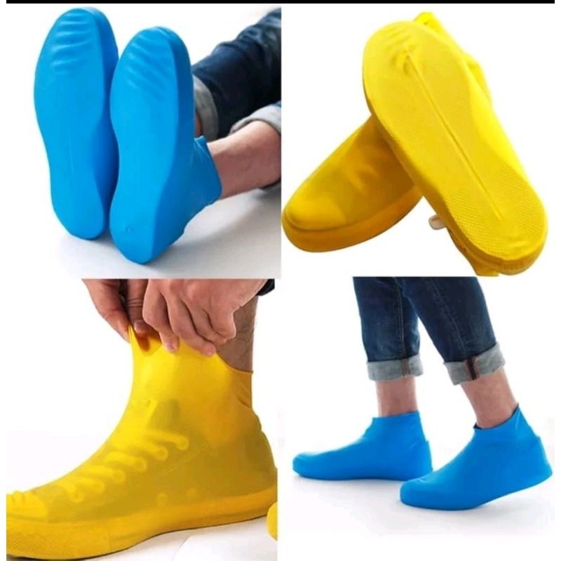 Cover Sepatu Anti Air WaterProof Sarung Pelindung Sepatu Anti Air