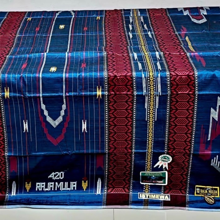 PROMO SPESIAl Sarung Tenun Sutra Raja Mulia 420 Exclusive Setara Tamer BHS SGE - RM 1