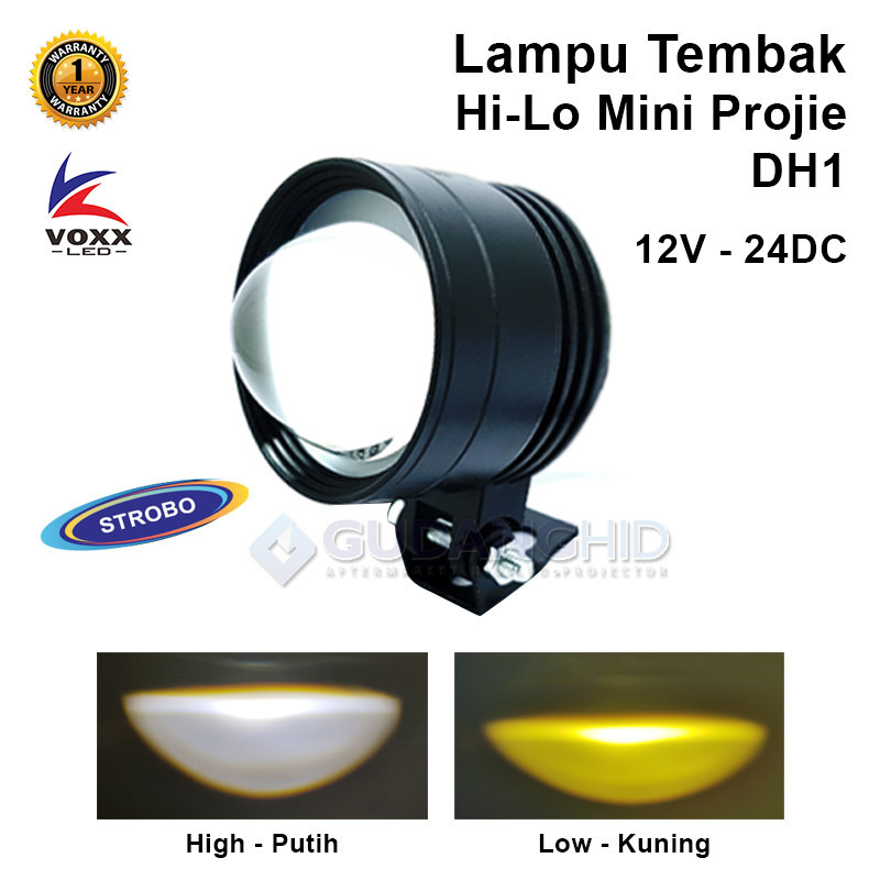 VOXX LED Projie LED HiLo 2.5” 30W Lampu Tembak Sorot Laser Cutt Off VOXX DH1