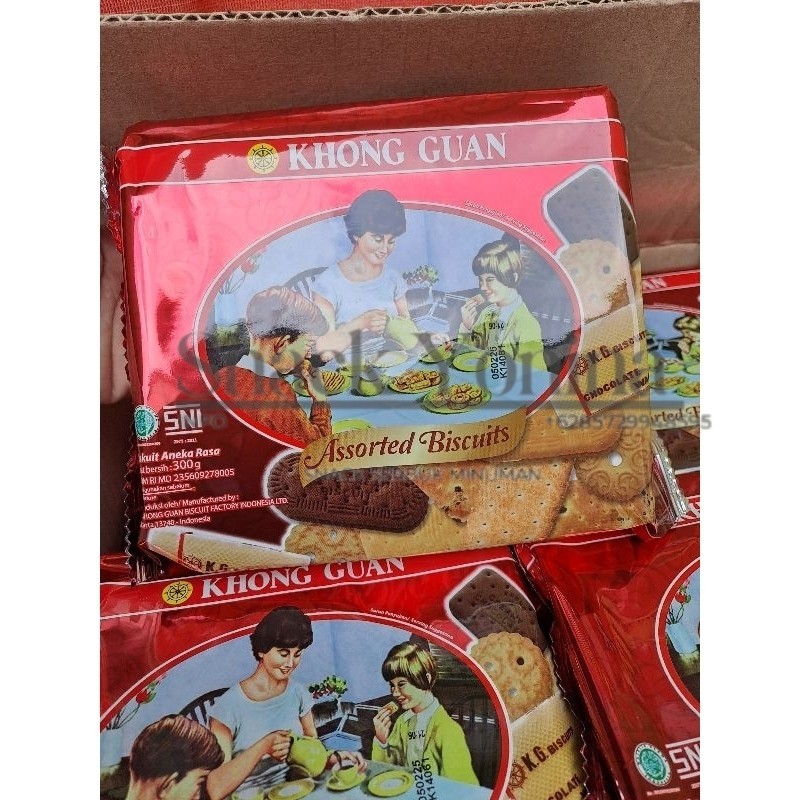 

Khong Guan Assorted Biscuit 300 grGratis Ongkir & COD