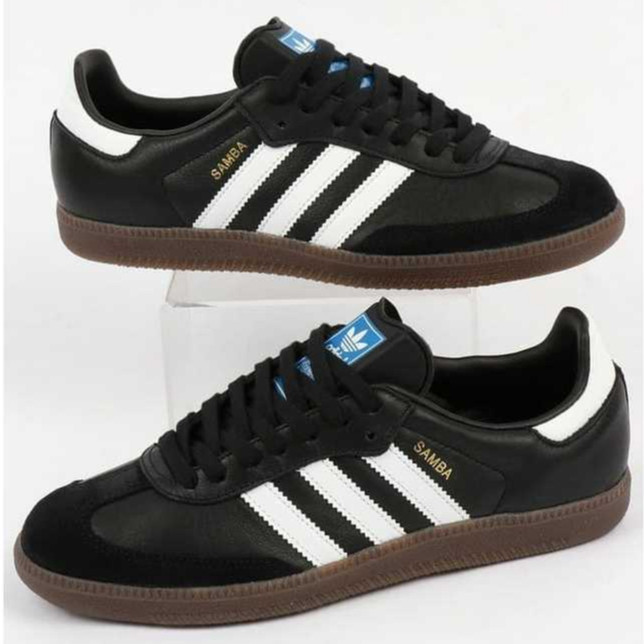 Promo//Sepatu Sneakers Casual Adidas Spezial Samba OG White Black Premium/sepatu pria adidas samba o
