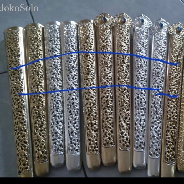 

satu set pendok topengan dan slorok antik