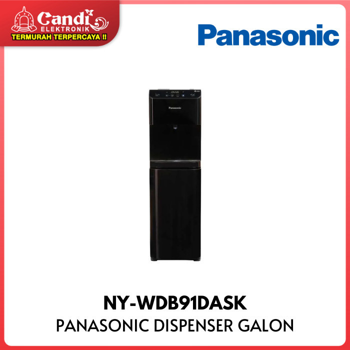 PANASONIC Dispenser Bottom Gallon Dispenser Galon Bawah Hitam NY-WDB91DASK