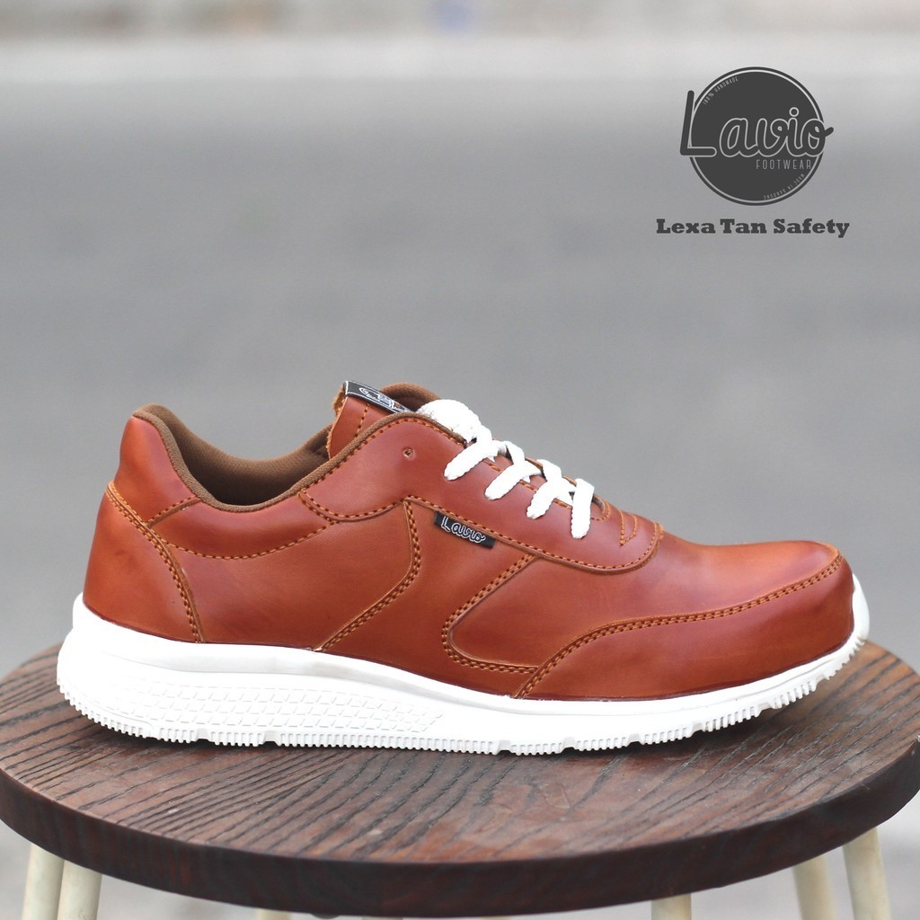 Lavio Sepatu Pria Sneakers Safety Original Lexa