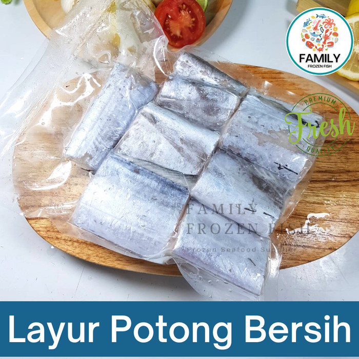 

Ikan Layur Potong Segar Premium | Layur Potong Bersih Export Quality - 500gr, Belum bersih