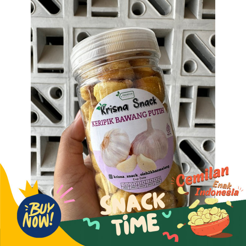 

PROMO SPESIAL KERIPIK BAWANG PUTIH UTUH (WHITE GARLIC)