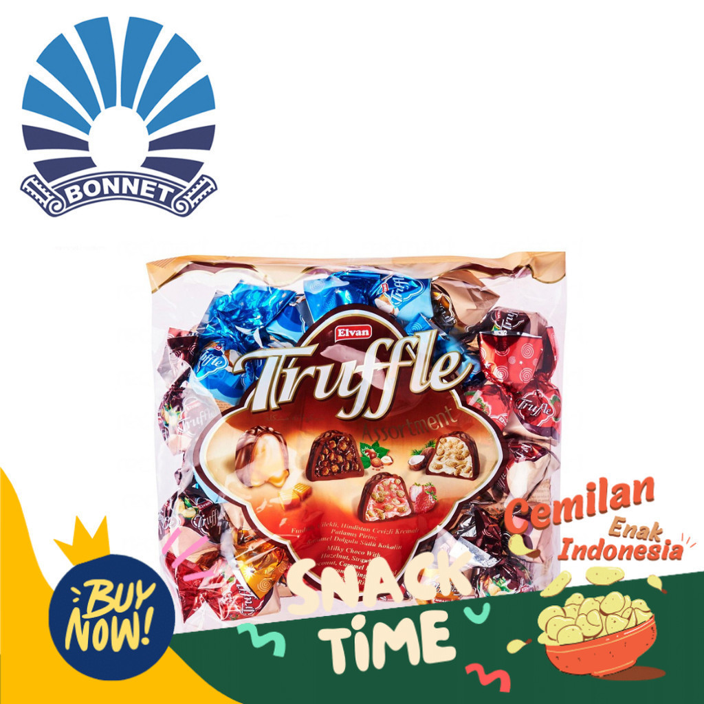 

Special Diskon ELVAN CHOCOLATE TRUFFLE ASSORTMENT 400 gr 8693029603370