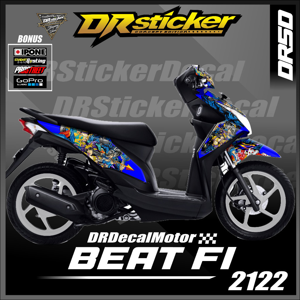 STIKER DECAL BEAT FI FULLBODY MOTIF MOBILE LEGEND