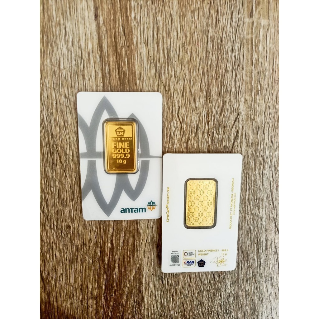 LOGAM MULIA ANTAM CERTI 2020 10 GR GRAM 999,9