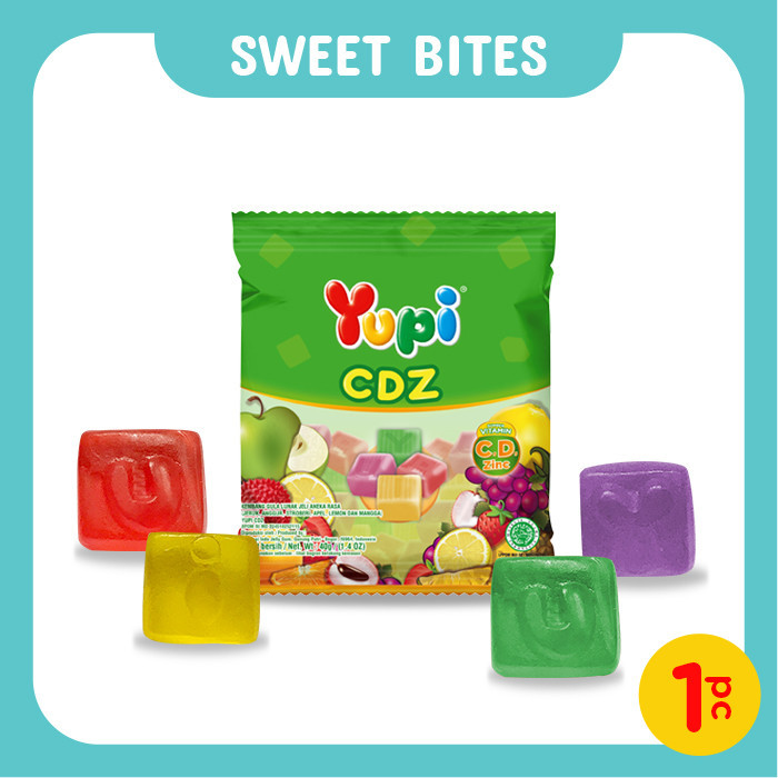 

Yupi Gummy CDZ Minibag 40 Gr