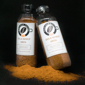 

( 2 Botol ) Gula Aren Semut Premium 250Gram / Gula Aren Bubuk Organik 100% murni gula Aren / Gula Aren Bubuk Halus Premium