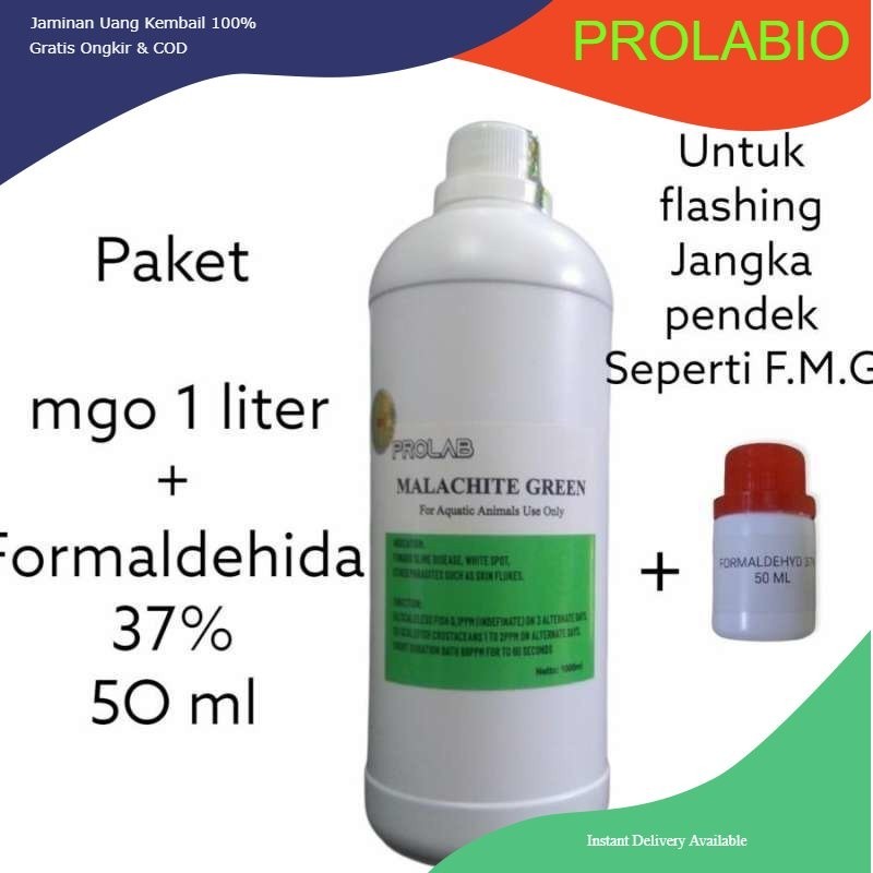 MALACHITE GREEN/FMG/obat ikan/1 liter/obat ijo ikan/obat hijau ikan