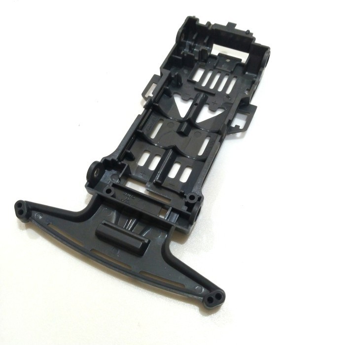 TAMIYA AULDEY CHASSIS SUPER 1 GRAY (KAKU, PRESISI) -NN33