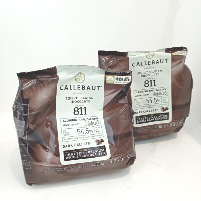 

Callebaut 811 dark chocolate 400gr