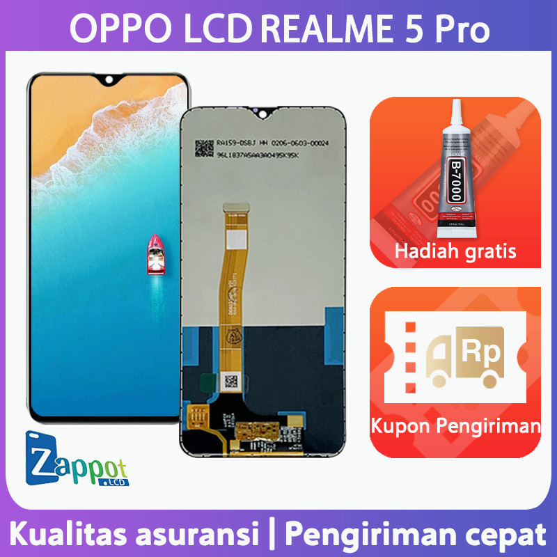 Lcd Touchscreen Oppo Realme 5 Pro Fullset-Original