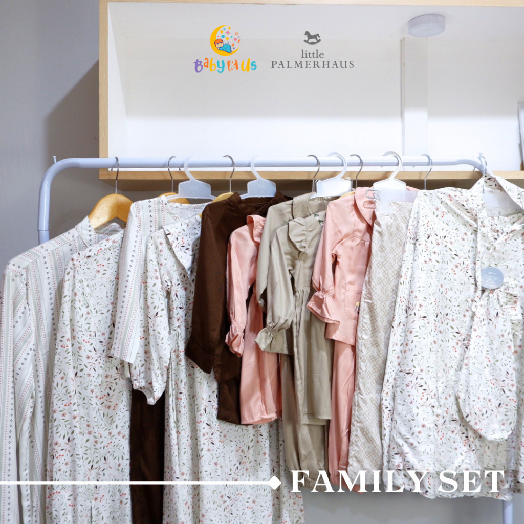 Little Palmerhaus - Sarimbit Keluarga Brown Desert Coklat - Kai - Naya / Baju Couple keluarga / Sari